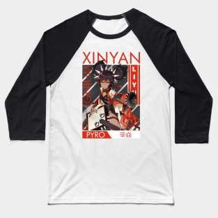 Xinyan - Genshin Impact Baseball T-Shirt